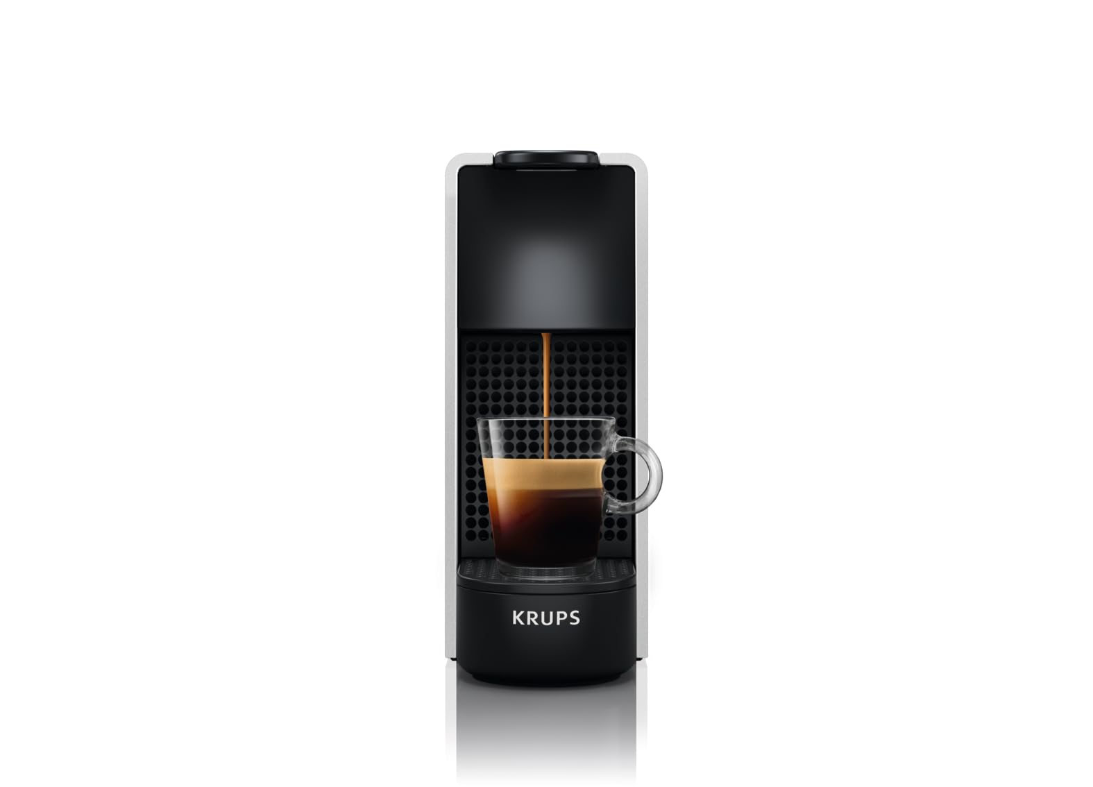 Fluxva Essenza Mini – Cafetière à capsules ultra-compacte, Blanc – visuel 2