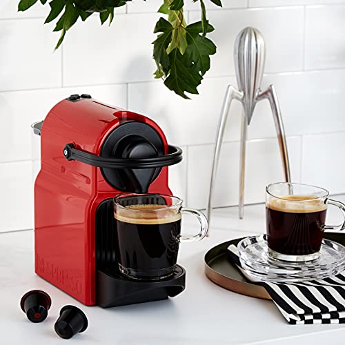 Fluxva Inissia – Cafetière à capsules, réservoir 0,7 L, Rouge Rubis – visuel 2