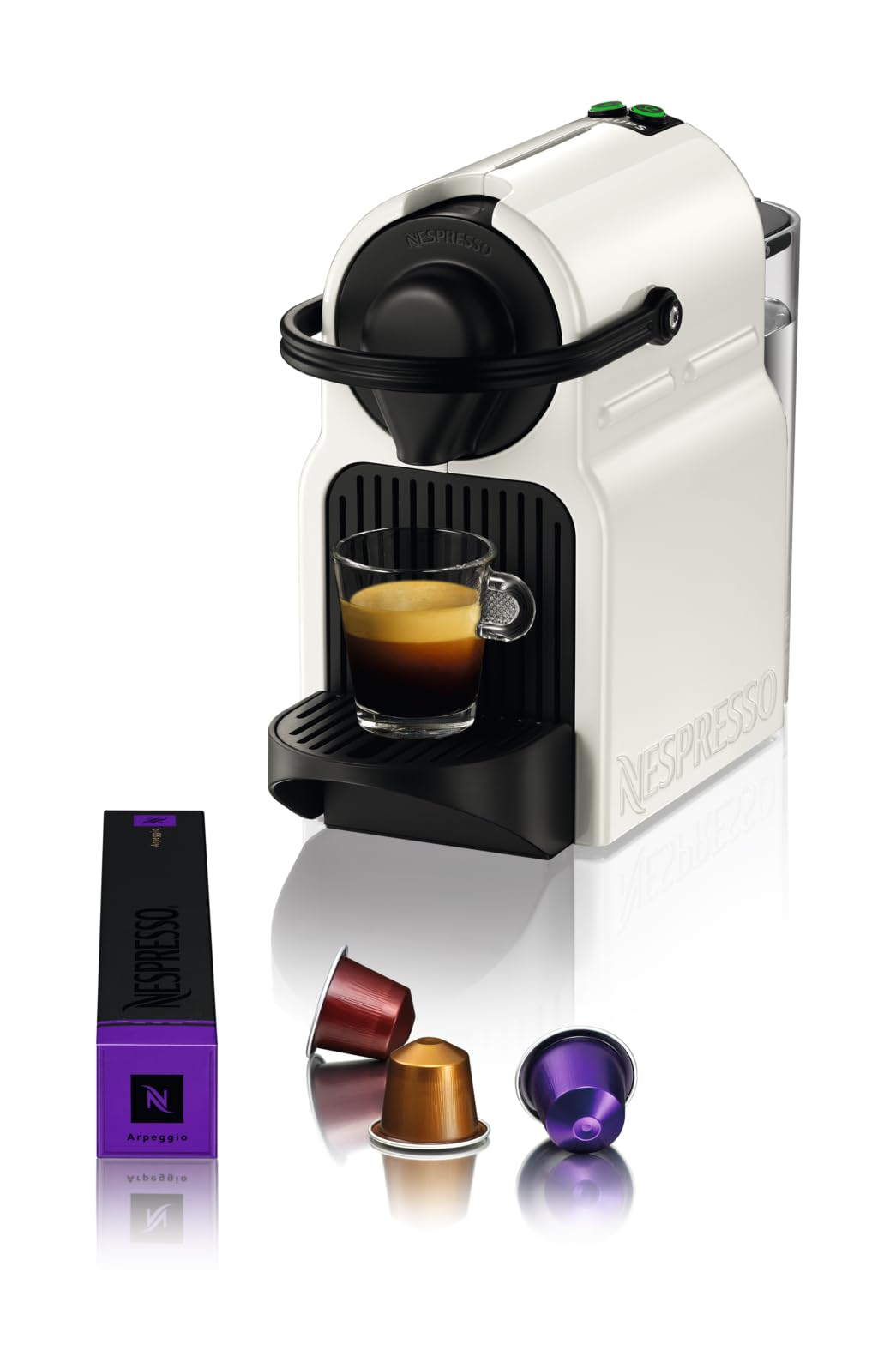 Fluxva Inissia – Cafetière espresso à capsules, Blanc – visuel 1
