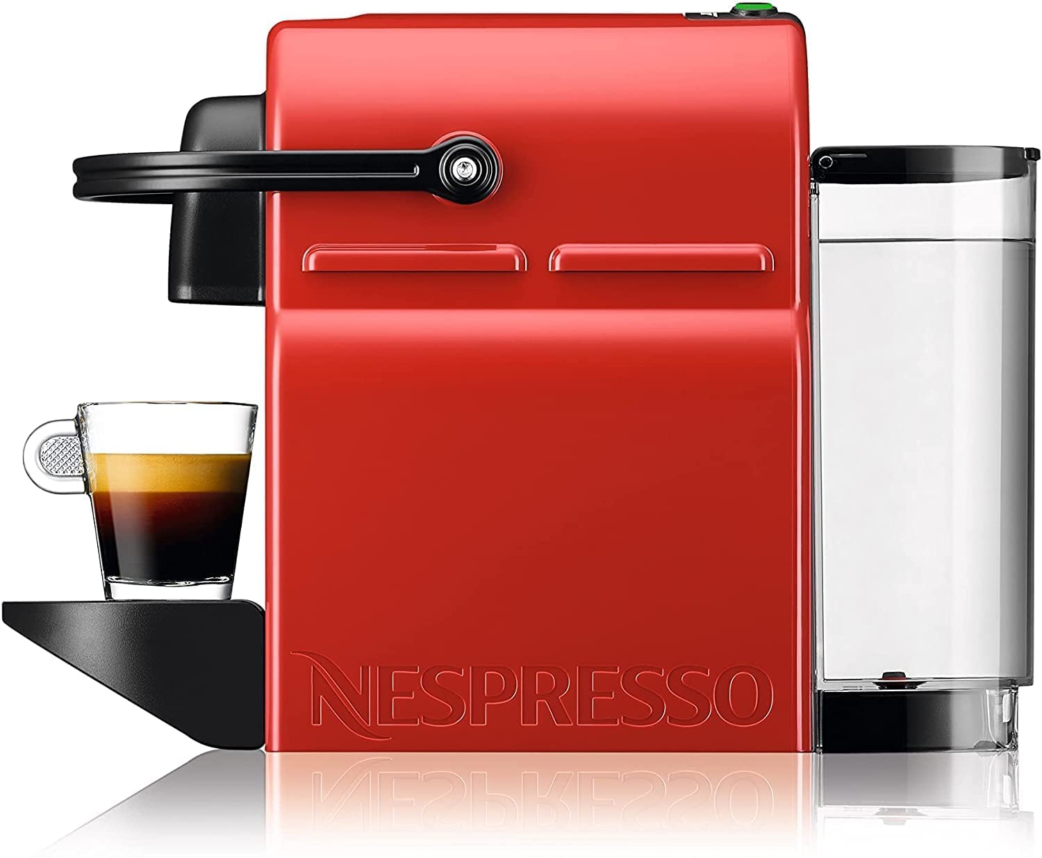 Fluxva Inissia – Cafetière à capsules, réservoir 0,7 L, Rouge Rubis – visuel 9