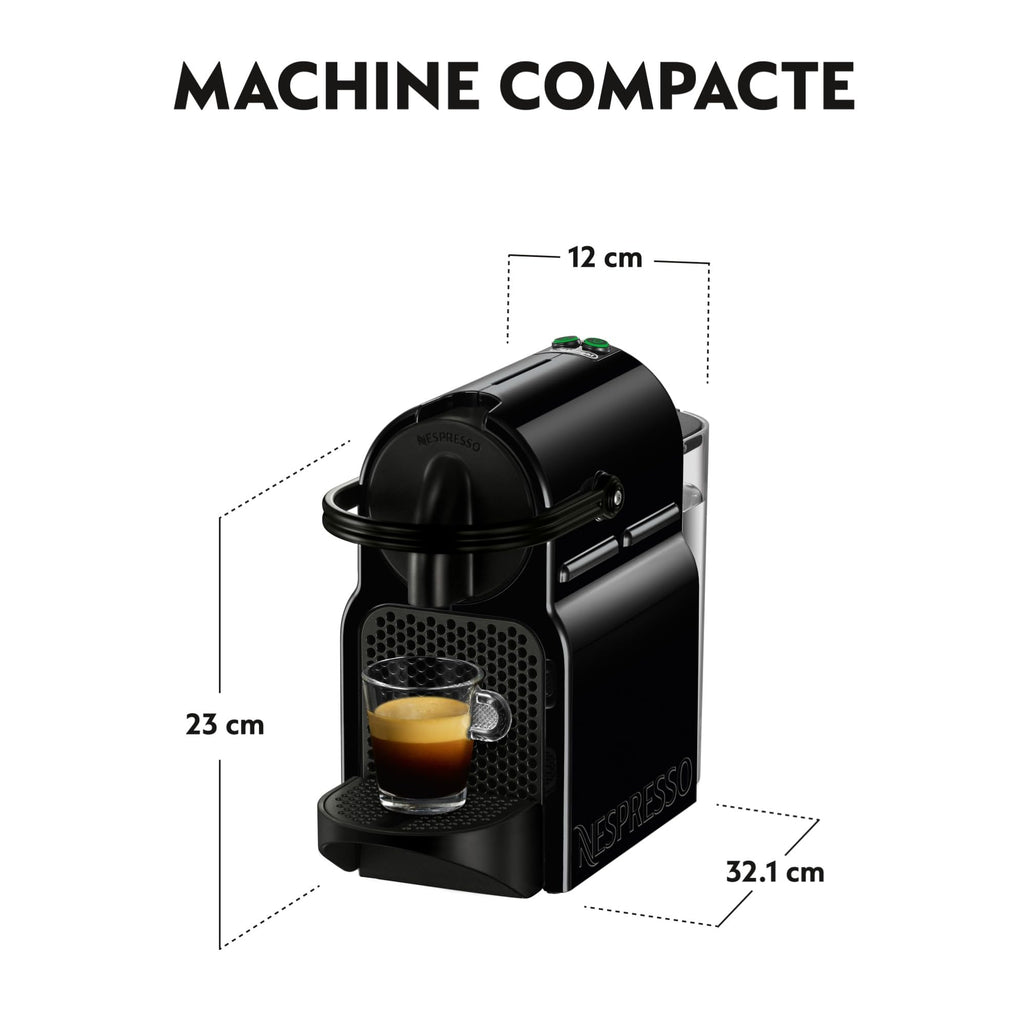 Fluxva Inissia – Machine à café à capsules une tasse, 19 bars, Noir – visuel 6