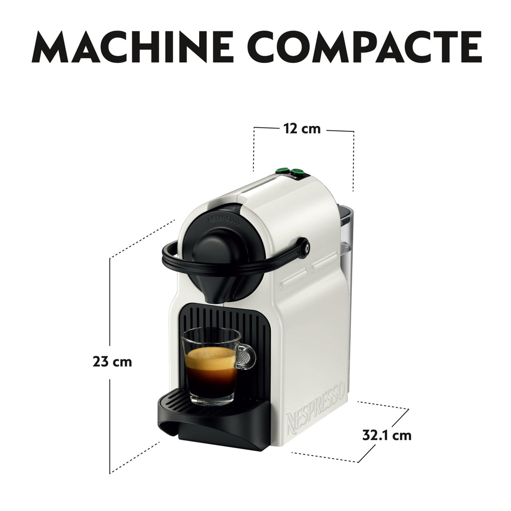 Fluxva Inissia – Cafetière espresso à capsules, Blanc – visuel 6