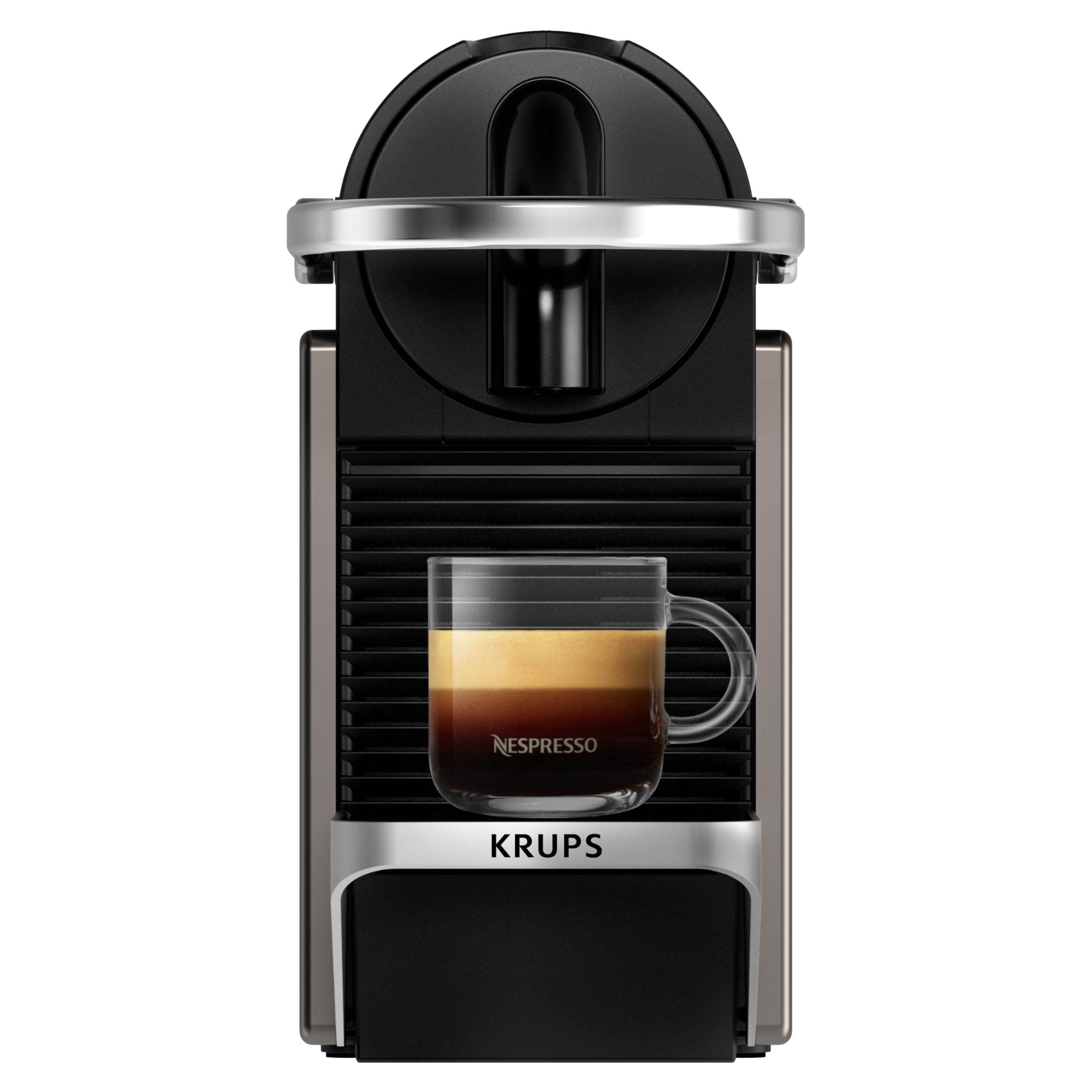 Fluxva Pixie – Machine à café à capsules, habillage métal, Titane – visuel 2